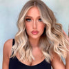 Long  Wig Natural Wavy Wig with Middle Part Full Wigs for Women Natural Daily Use