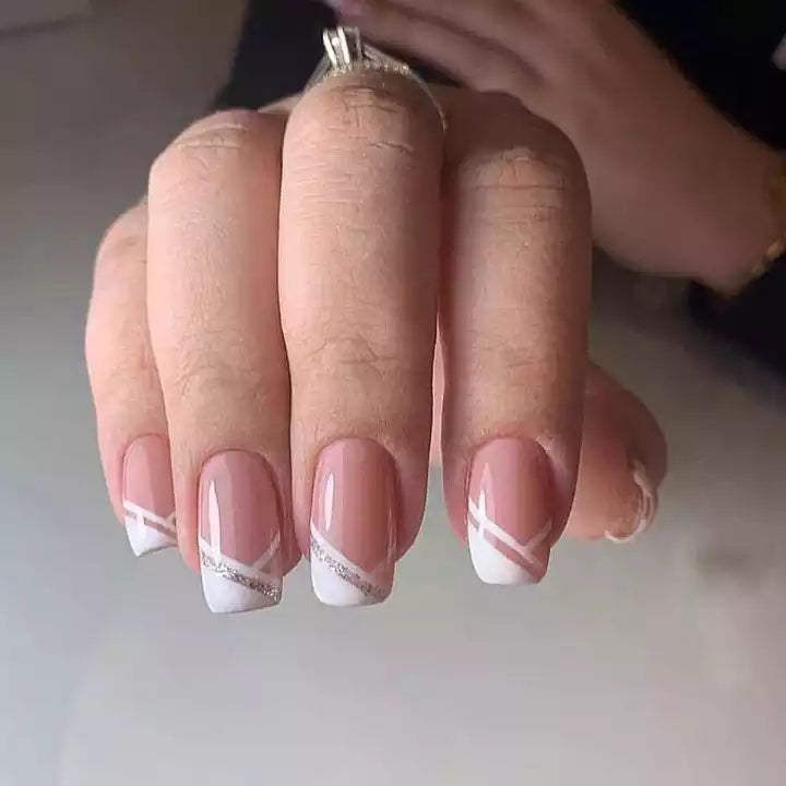 Ballerina French Press Nails